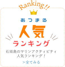 初心者専門 ダイビングスクールあつまる 石垣島 体験ダイビング シュノーケリング 幻の島上陸ツアー