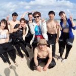 午前中に海！！！(((o(*ﾟ▽ﾟ*)o)))