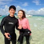 御神岬灯台下きれいだったな～♡