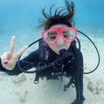 初めてのダイビング！！大・成・功☆