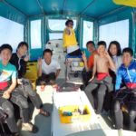 スタッフも圧巻の蒼すぎる海、、☆彡