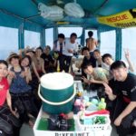 嵐の前の静けさかな～(￣▽￣)