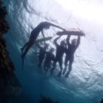 大雨すぎて冠水してます～(´；ω；｀)