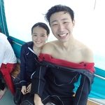 どうせ濡れるんだもん！！！(´･_･`)