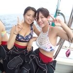 台風くるかな～(￣▽￣)