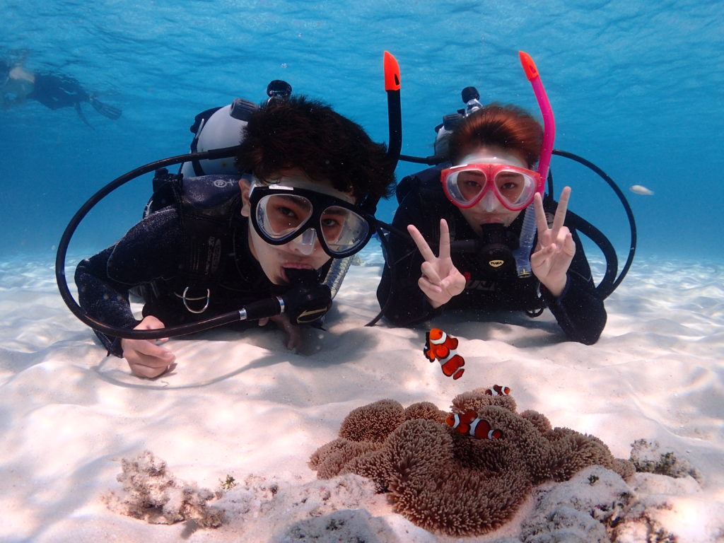 石垣島体験ダイビング・シュノーケル・幻の島上陸ツアー開催【石垣島ダイビングスクールあつまる】