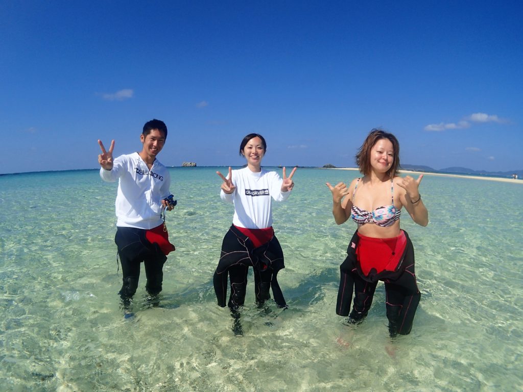 石垣島体験ダイビング・シュノーケル・幻の島上陸ツアー開催【石垣島ダイビングスクールあつまる】